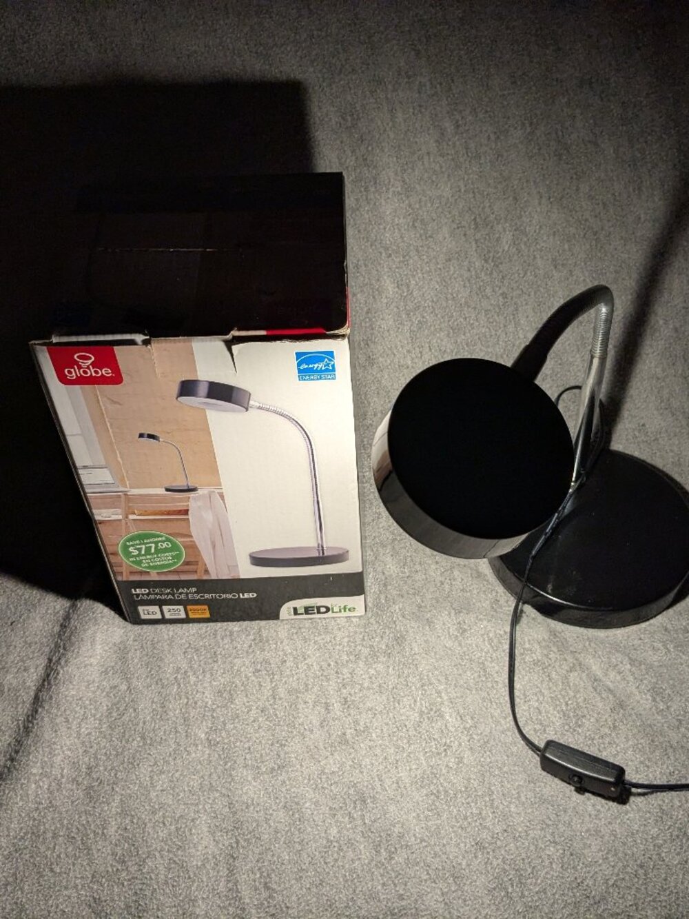 New!  Globe LED Desk Lamp